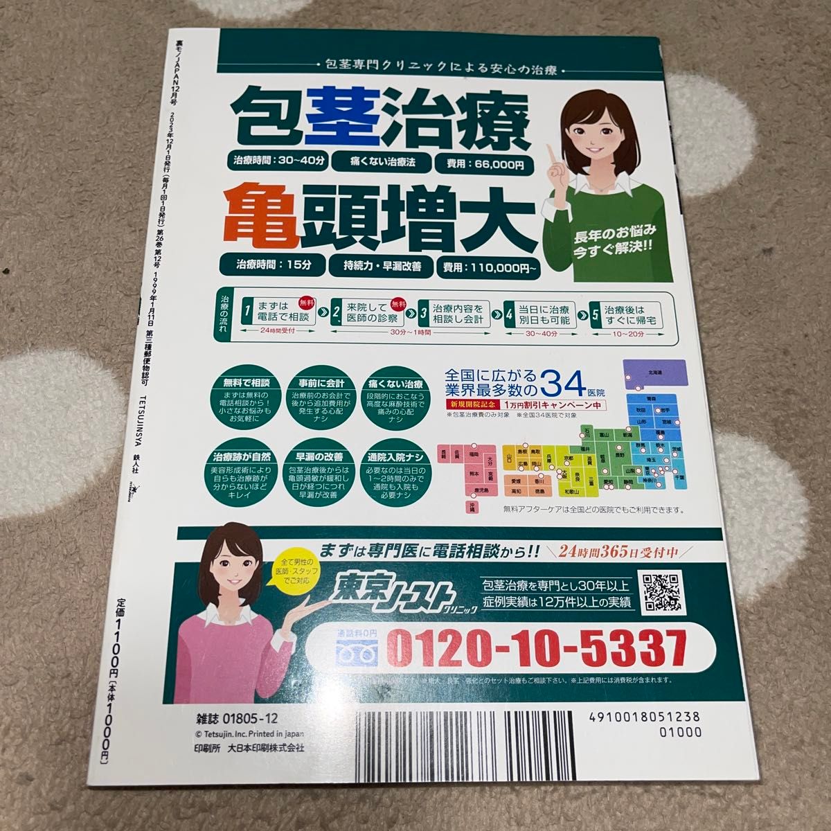 2023年12月号 裏モノジャパン 裏モノJAPAN