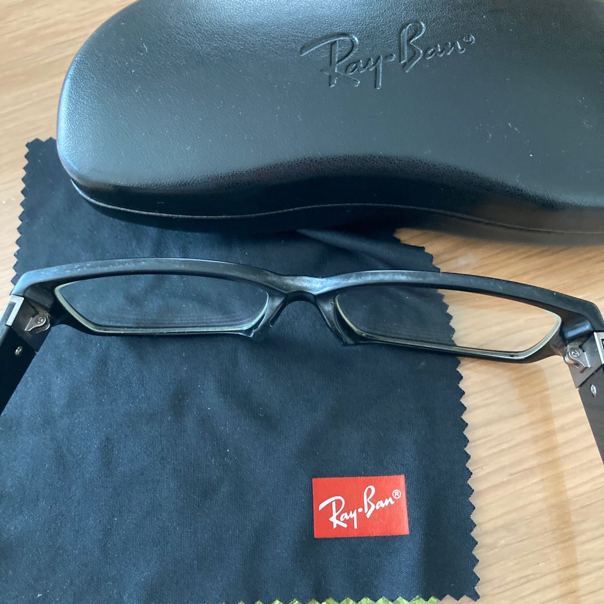 Ray-Ban レイバン ケース付 フレーム　眼鏡 めがね　RB5250-5114 黒_画像6