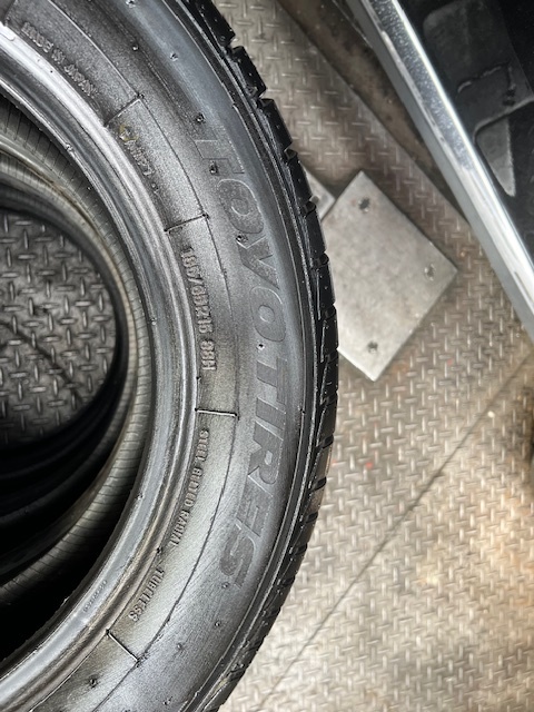 185/65R15 TOYO TRAMPATH MPZ 2023年製 4本 20,000円 京都からの画像6