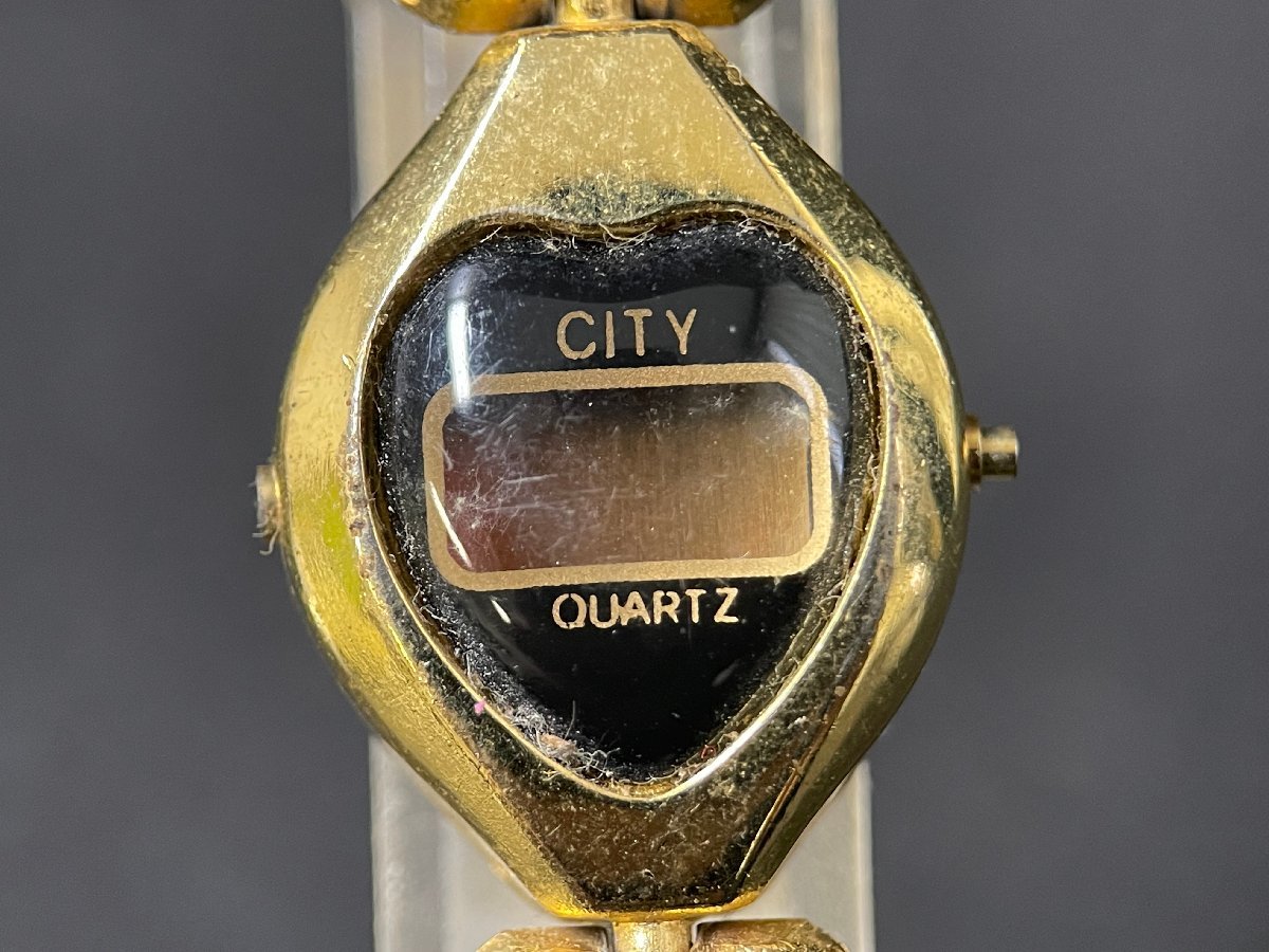 KK0602-10I　CITY　QUARTZ　 наручные часы 　...　 кварцевый 　 сердце  　 женский  наручные часы 　 женщина ...　
