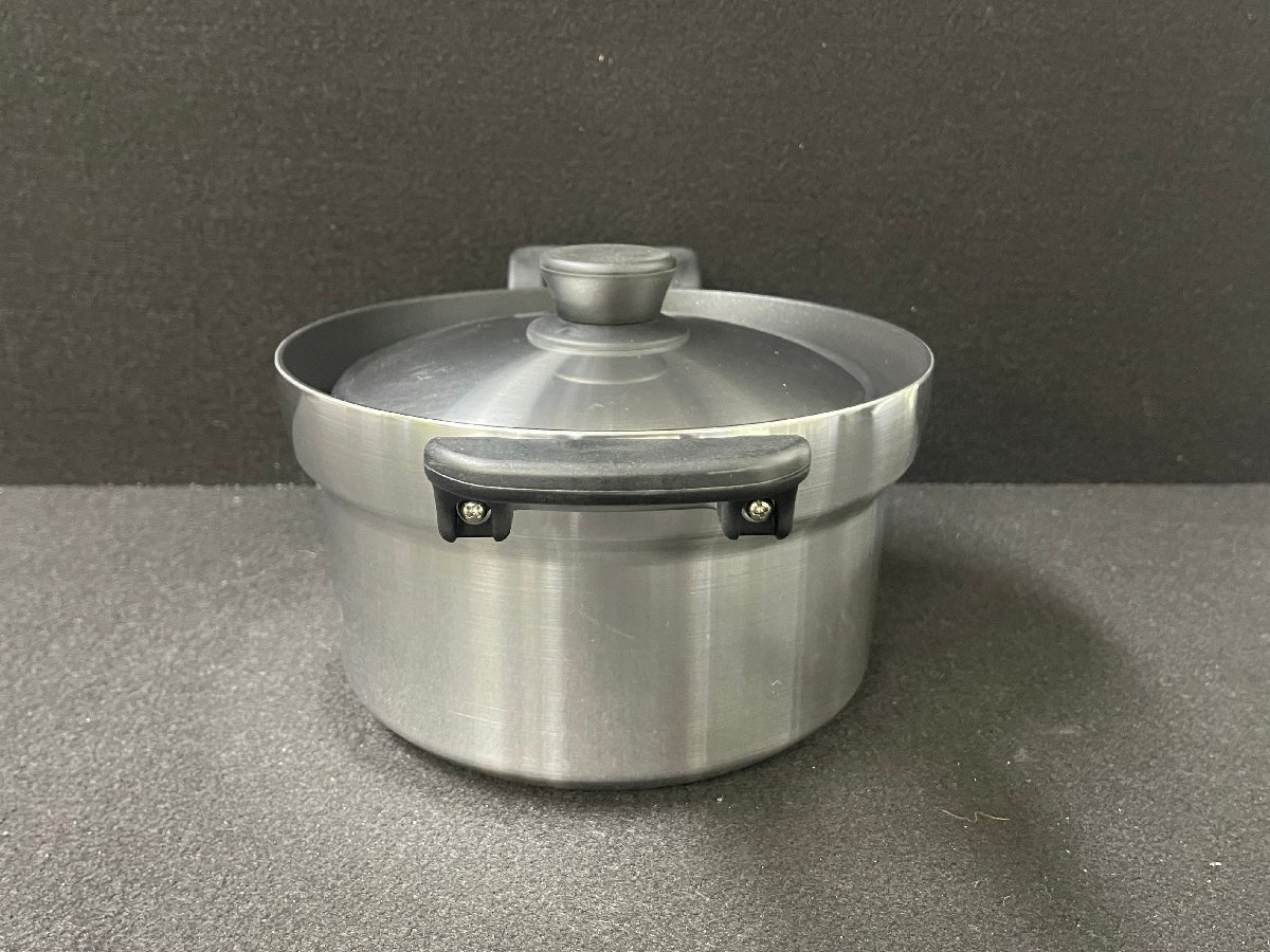 KF0602-39I　ゆうパック着払い　炊飯専用鍋　LP0149　両手鍋　調理器具　アルミニウム合金_画像5