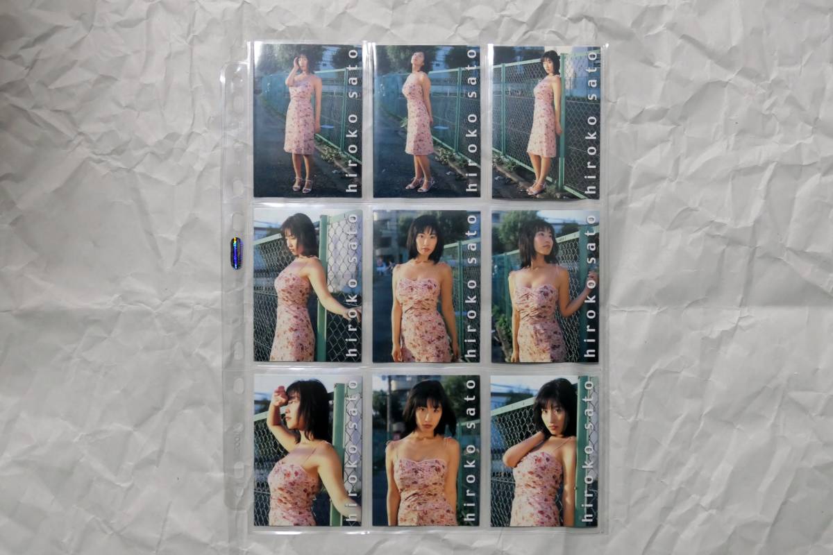 さくら堂　佐藤寛子　ｏｆｆｉｃｉａｌ　ｃａｒｄ　ｃｏｌｌｅｃｔｉｏｎ　８８枚【バインダー付き】_画像9