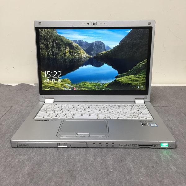 @Y2345 累計積算時間5560h Panasonic CF-MX5/タッチパネル/i5-6300U/Win10Pro64Bit/8G/SSD256GB/12.5型フルHD/カメラ/HDMI/無線/Bt/DVD-RWの画像2