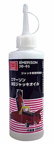 エマーソン 油圧ジャッキオイル 200ml JO-01 ISO VG15 ジャッキ作動油(補充/交換用) EMERSON JO01_画像1