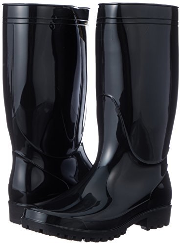 [富士手袋工業] 長靴 軽半 レインブーツ PVC スタンダード 9661 メンズ BLACK 25.5cm_画像5