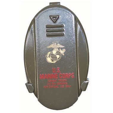 携帯灰皿 USMC (海兵隊) ミリタリー コンパクト 灰皿 携帯用 ストラップ付きの画像2