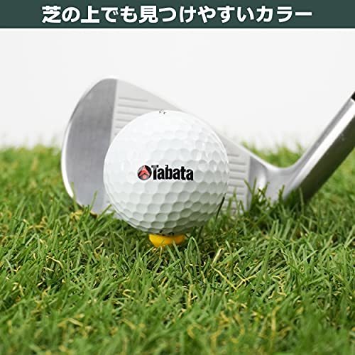 Tabata(タバタ) ティー プラスリムティー ゴルフ ティー ショート プラスチックティー プラスリム ショートティー 40mm 60本入_画像4