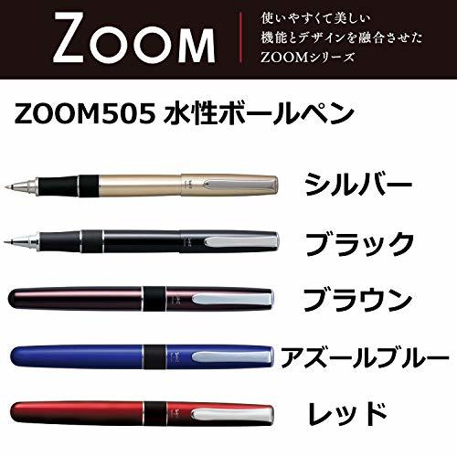 トンボ鉛筆 水性ボールペン ZOOM 505bwA 0.5 レッド BW-2000LZA31_画像6