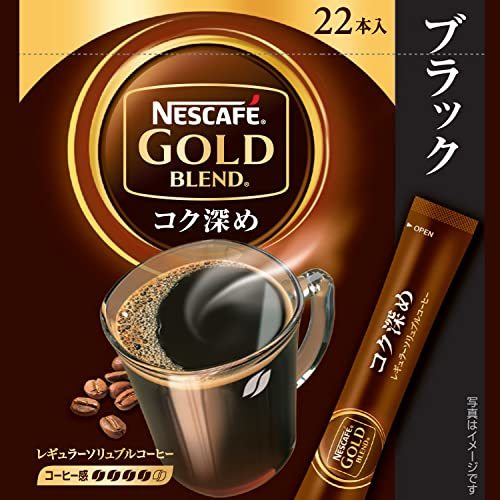 nes Cafe Gold Blend kok углублять палочка черный 22P×3 шт 