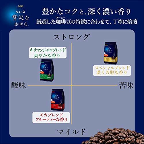 AGF ちょっと贅沢な珈琲店 レギュラーコーヒー キリマンジャロブレンド 1000g 【 コーヒー 粉 】_画像3