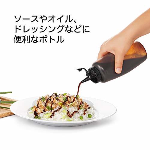 OXO 調味料 スクィーズ ボトル 目盛り 付き 350ml 中サイズ_画像5