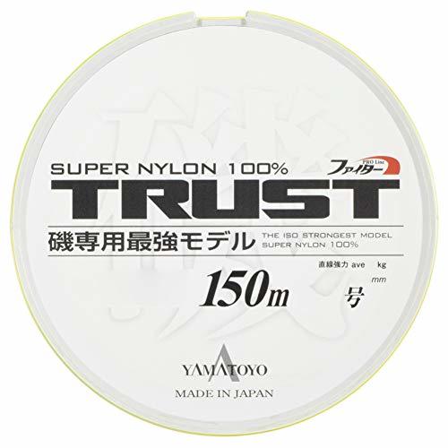  Yamato yo шелковая нить (YAMATOYO) нейлон линия Trust .150m 5 номер 11.5kg желтый 
