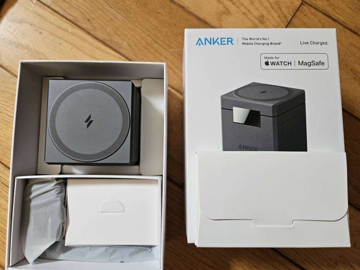 Anker 3-in-1 Cube with MagSafe 中古美品_画像2