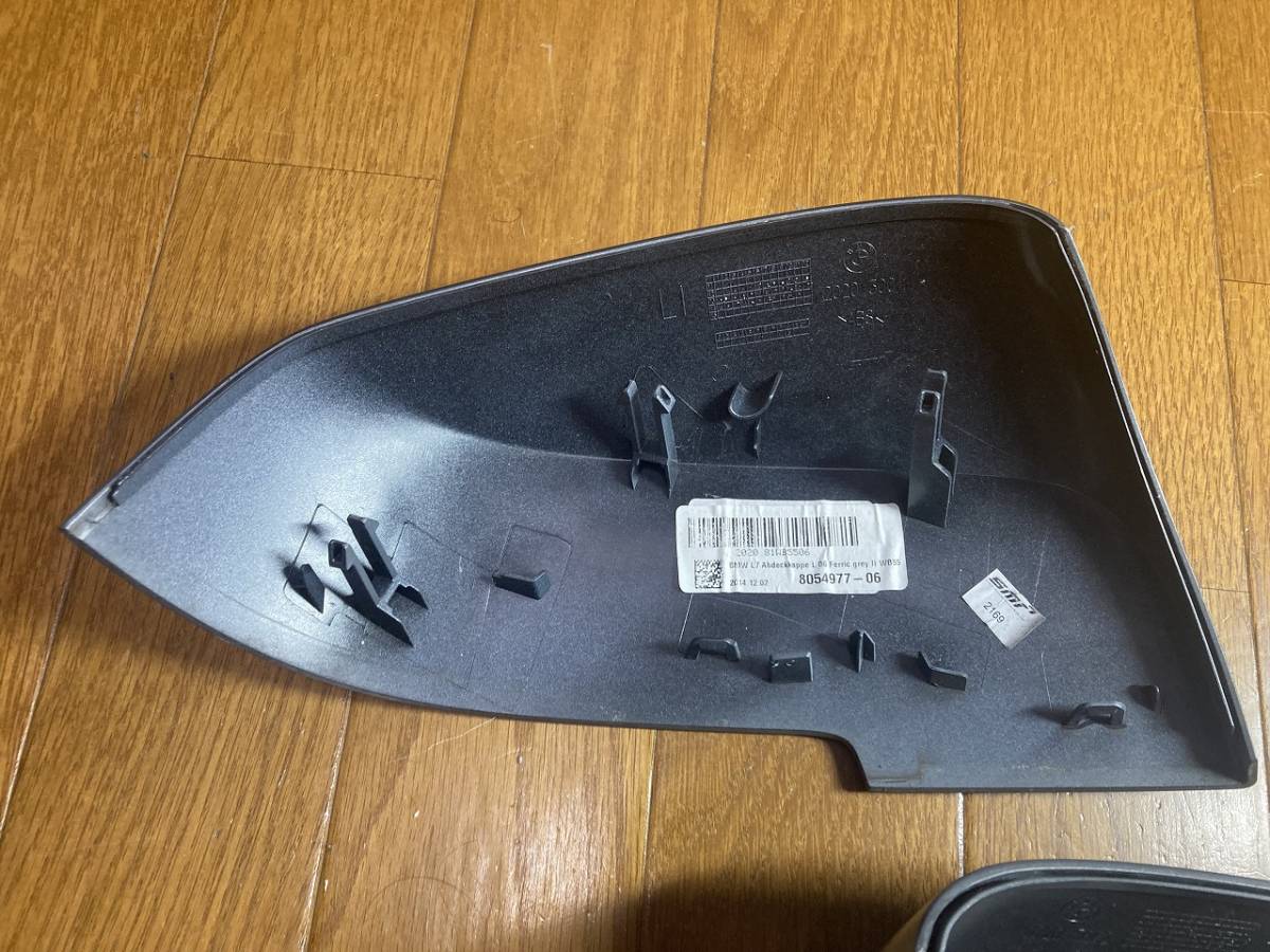 中古 美品 BMW F20 1シリーズ M240i M235i 純正 ドアミラー ミラー カバー ユニット シルバー 318i 320i 320d 328i F31 F20 116i 118i 120iの画像9