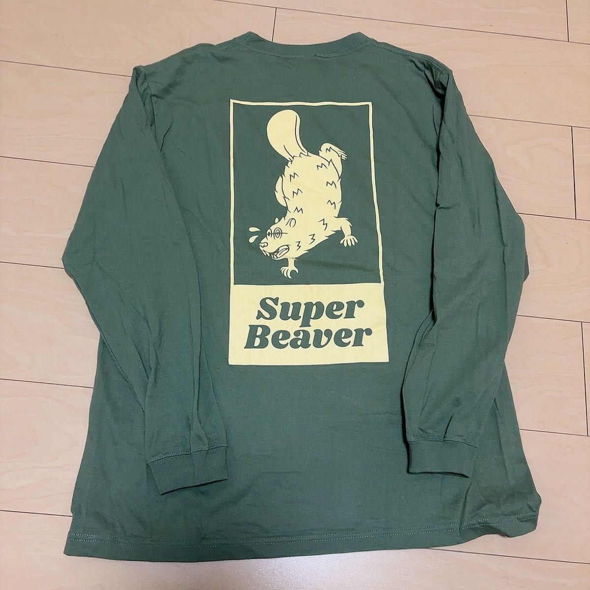 SUPER BEAVER バックビーバー ロンT ライブ サイズ L|Yahoo SUPER BEAVER バックビーバー ロンT ライブ サイズ L|Yahoo