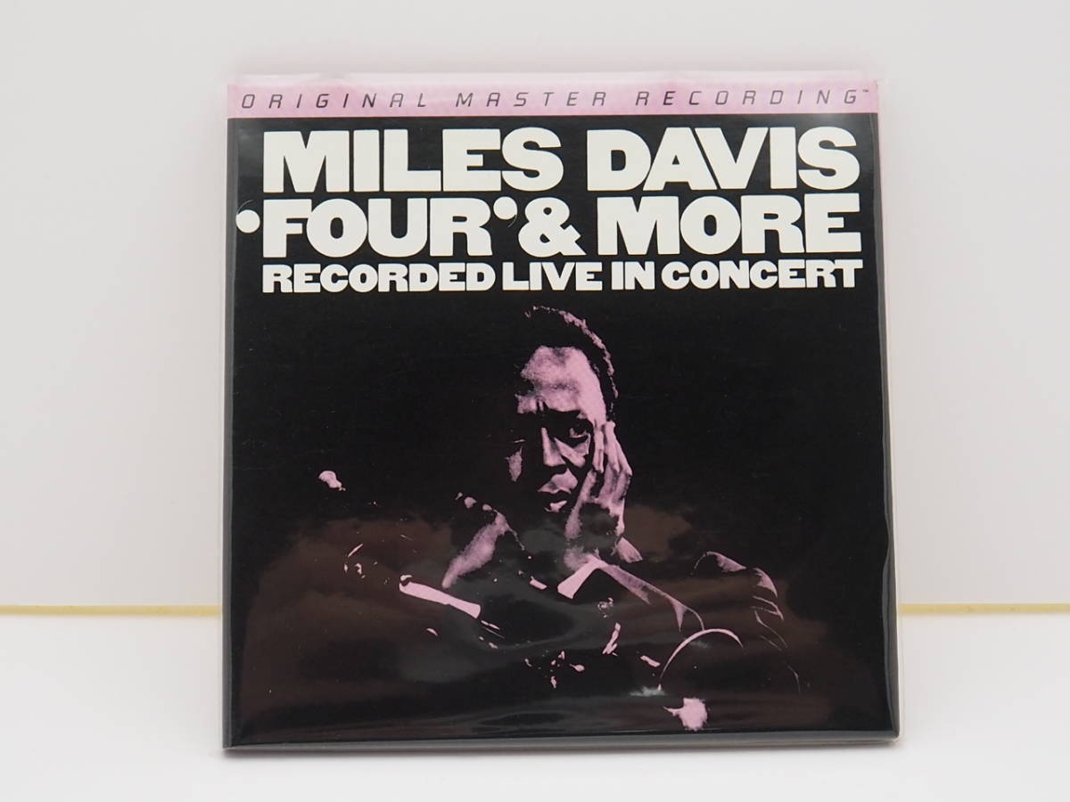 【MFSL紙ジャケット高音質盤SACD】MILES DAVIS マイルス・デイヴィス / FOUR & MORE ハイブリッド （Mobile Fidelity製）_画像1
