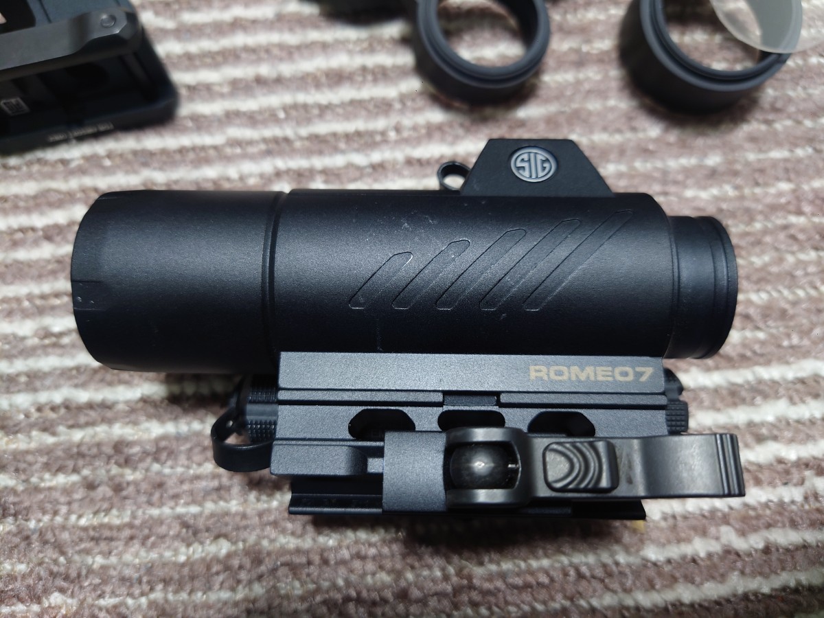 SIG SAUER ROMEO7(Red Dot 3MOA) & UNITY FAST MOUNT ロメオ7 レッドドットサイト MCX MPX _画像3