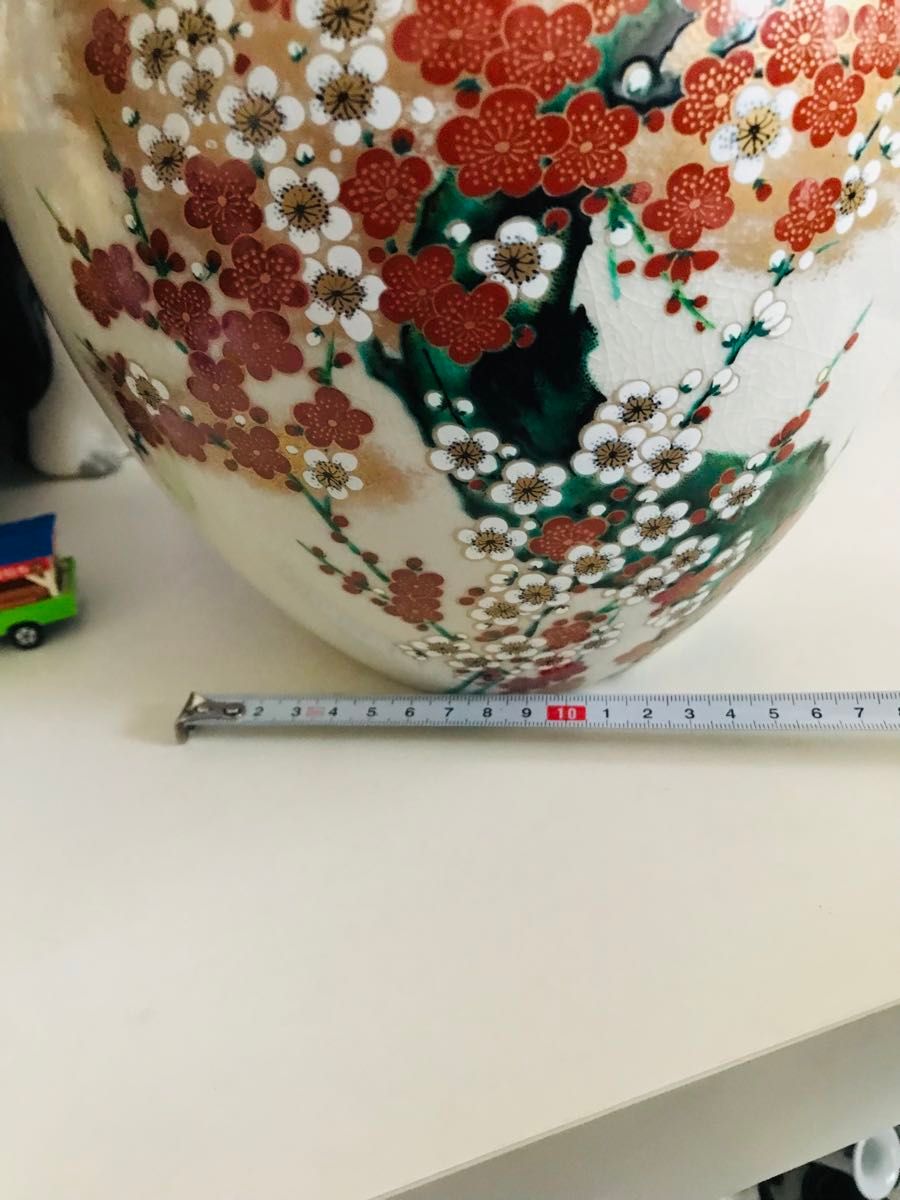 九谷焼 花瓶 壺 花器 花入 陶泉 梅柄 中古|Yahoo!フリマ(旧 九谷焼 花瓶 壺 花器 花入 陶泉 梅柄 中古|Yahoo!フリマ(旧