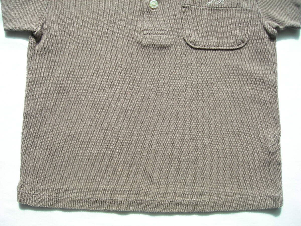 半袖ポロシャツ（茶）　サイズ100_画像3