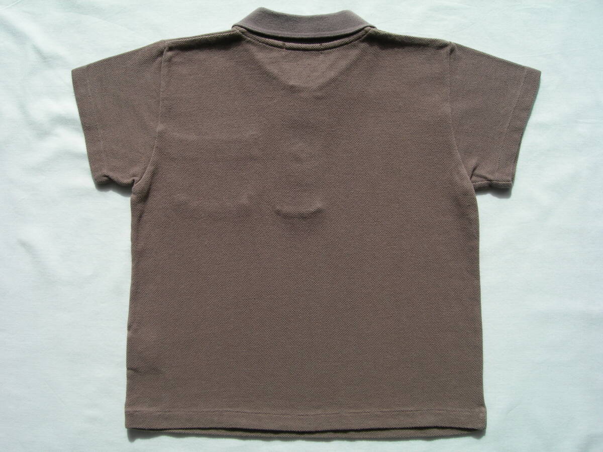 半袖ポロシャツ（茶）　サイズ100_画像5