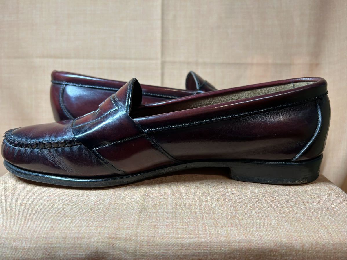 COLE HAAN コールハン コインローファー 革靴　レザーシューズ　ブラウン　茶　26cm相当　Made in USA_画像7
