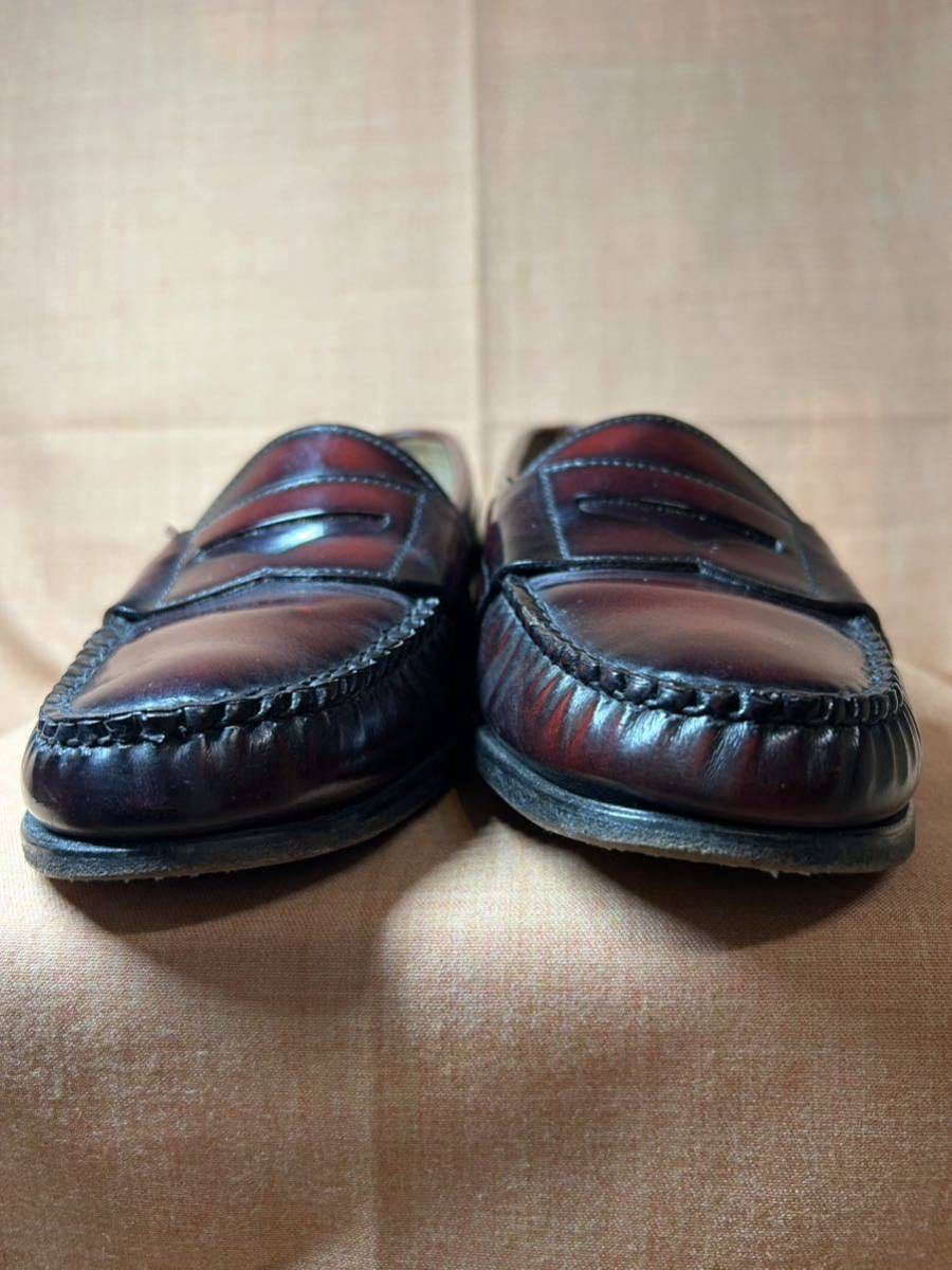 COLE HAAN コールハン コインローファー 革靴　レザーシューズ　ブラウン　茶　26cm相当　Made in USA_画像4