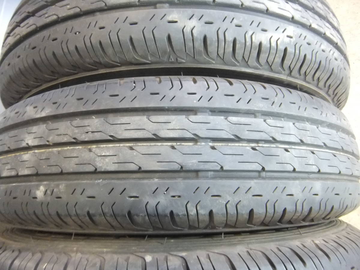 【5.5～5.1ミリ】145/80R12 80/78N LT ブリヂストン Ecopia R680☆4本セット 40131 検)サンバー ハイゼット キャリィ バモス アクティ_画像6