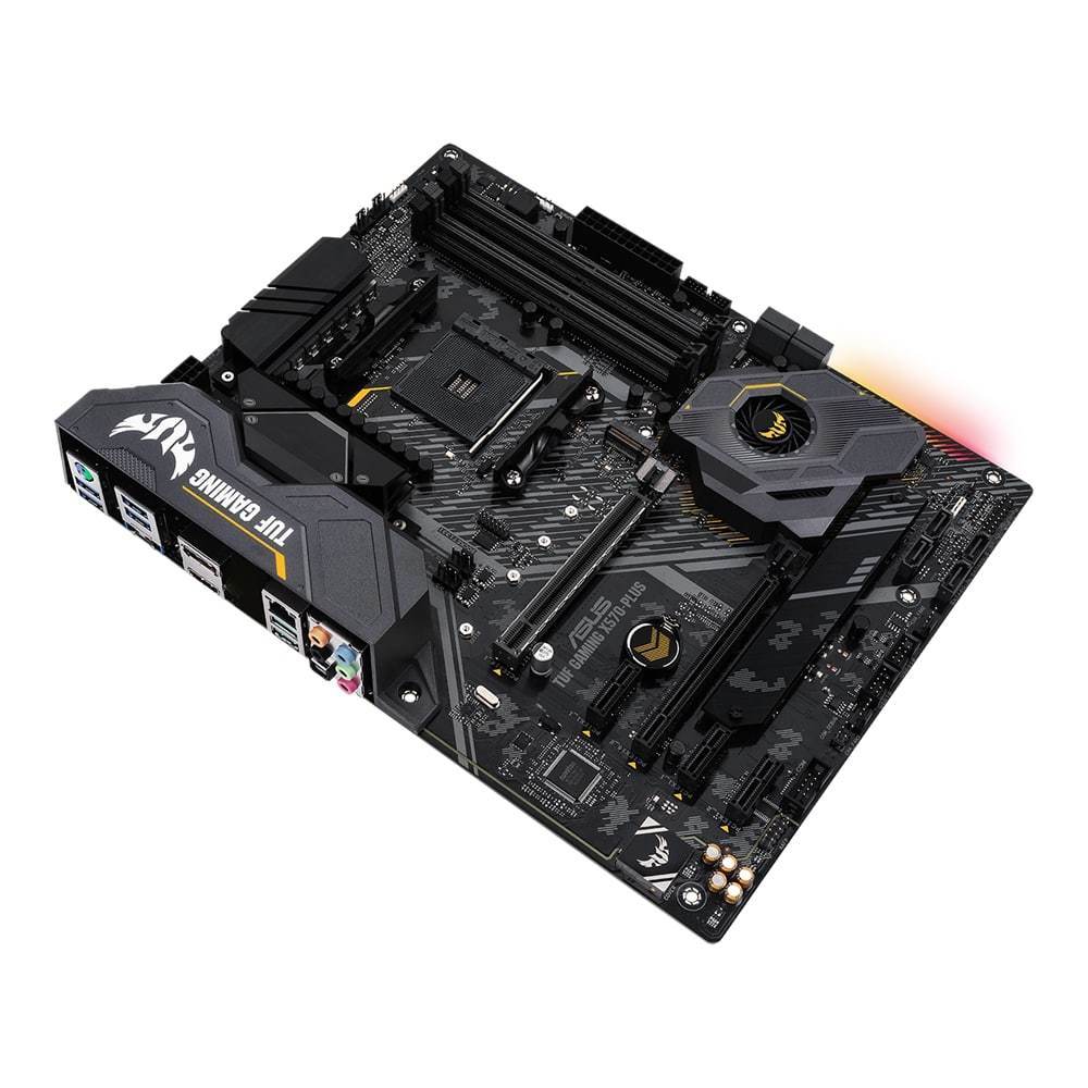 ASUS AM4 TUF Gaming X570-Plus Wi-Fi ATX Motherboard PCIe 4.0 Dual M.2 12+2 with Dr. MOS Power Stage HDMI DP SATA 6Gb/s_画像3