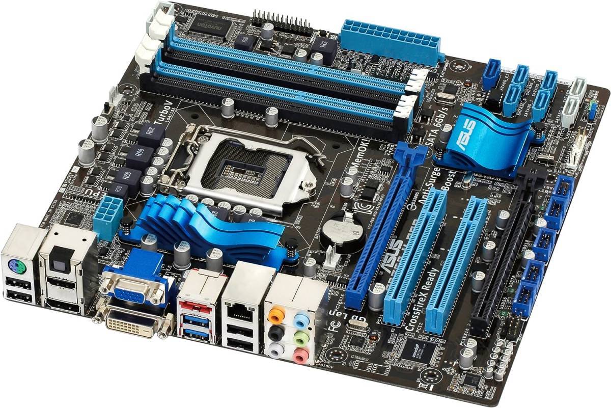 ASUS P8Z68-M Pro LGA 1155 Intel Z68 HDMI SATA 6Gb/s USB 3.0 Micro ATX Intel Motherboard with UEFI BIOS_画像2