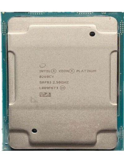 Intel Xeon Platinum 8269CY SRF8J 26C 2.5GHz 3.3 3.8GHz 35.75MB 205W LGA3647 DDR4-2666_画像1