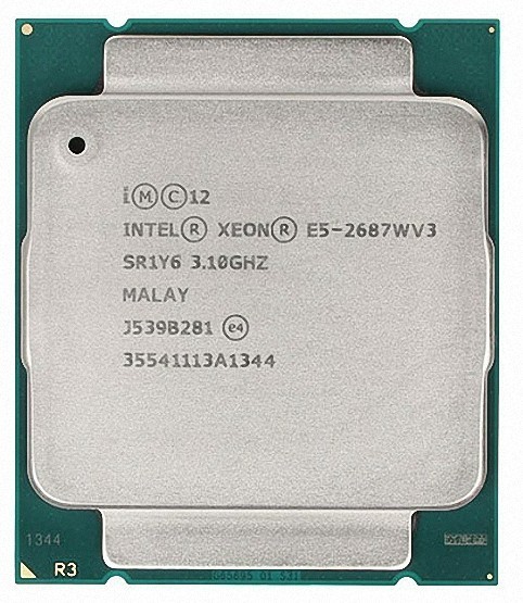 2個セット Intel Xeon E5-2687W v3 SR1Y6 10C 3.1GHz 25MB 160W LGA2011-3 DDR4-2133_画像1