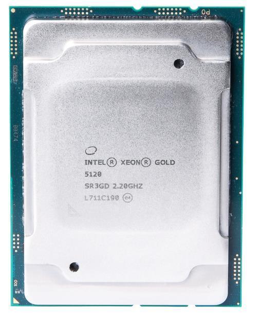 Intel Xeon Gold 5120 SR3GD 14C 2.2GHz 2.6/3.2GHz 19.25MB 105W LGA3647 DDR4-2400の画像1
