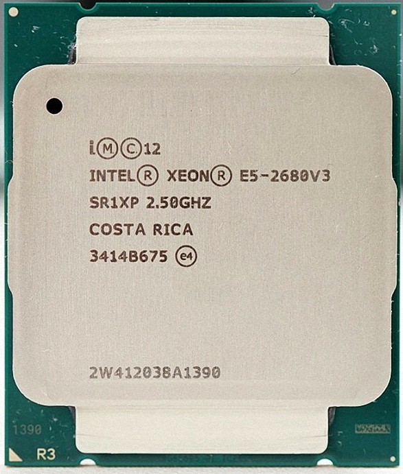 Intel Xeon E5-2680 v3 SR1XP 12C 2.5GHz 30MB 120W LGA2011-3 DDR4-2133 国内発の画像1