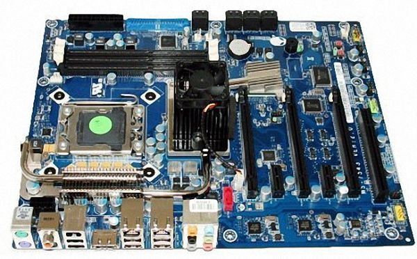 その他 Dell Alienware MS-7543 Ver 2.0 X58 Socket 1366 0XDJ4C Motherboard