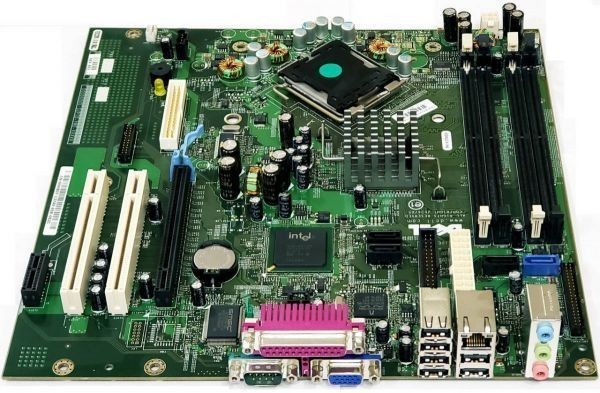 Dell OHH807 F8098 HJ780 ptiplex GX620 MT (Mini-Tower) Motherboard_画像1