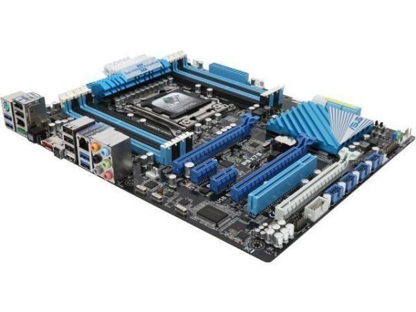 ASUS P9X79 LGA 2011 Intel X79 SATA 6Gb/s USB 3.0 ATX Intel Motherboard_画像1