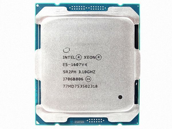 2 piece set Intel Xeon E5-1607 v4 SR2PH 4C 3.1GHz 10MB 140W LGA2011-3 DDR4-2133