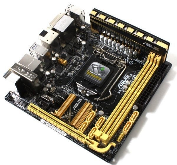ASUS Z87I-DELUXE LGA 1150 Intel Z87 HDMI SATA 6Gb/s USB 3.0 Mini ITX Intel Motherboard_画像1