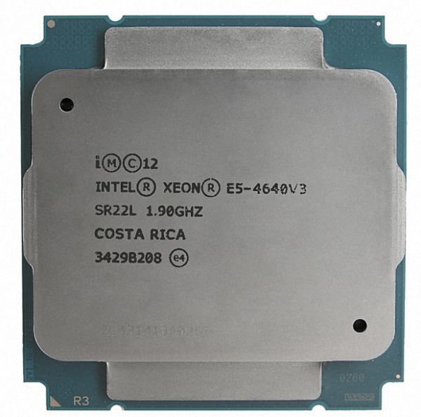 Intel Xeon E5-4640 v3 SR22L 12C 1.9GHz 30MB 105W LGA2011-3 DDR4-1866_画像1