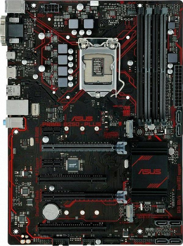 ASUS PRIME B250-PRO Intel B250 Socket H4 LGA 1151 DDR4 ATX Motherboard_画像1