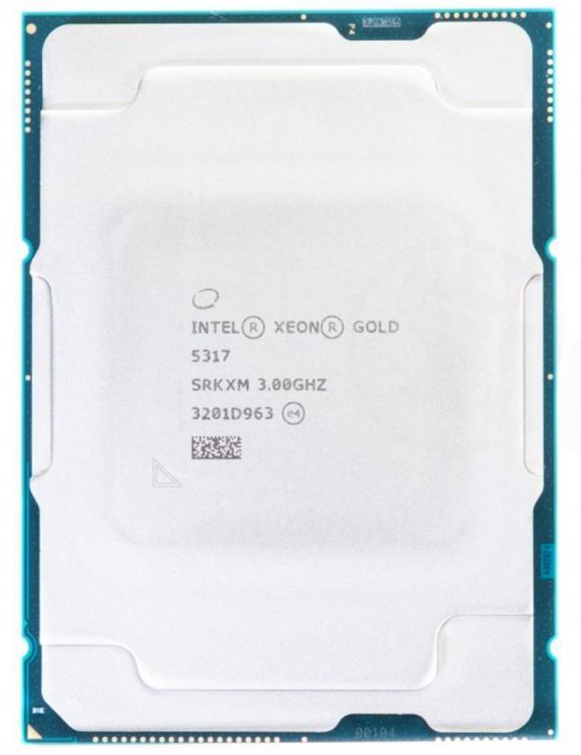 Xeon Intel Xeon Gold 5317 SRKXM 12C 3GHz 3.4/3.6GHz 18MB 150W LGA4189 DDR4-2933