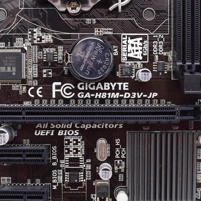 GIGABYTE H81M D3V JP H81 LGA1150 DDR3 MATX OEM Motherboard
