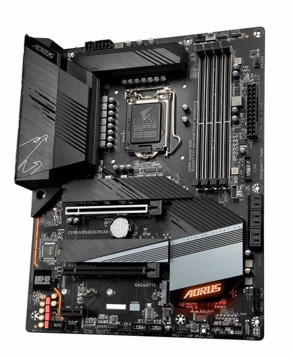 GIGABYTE Z590 AORUS ELITE AX LGA 1200 Intel Z590 ATX Motherboard_画像2