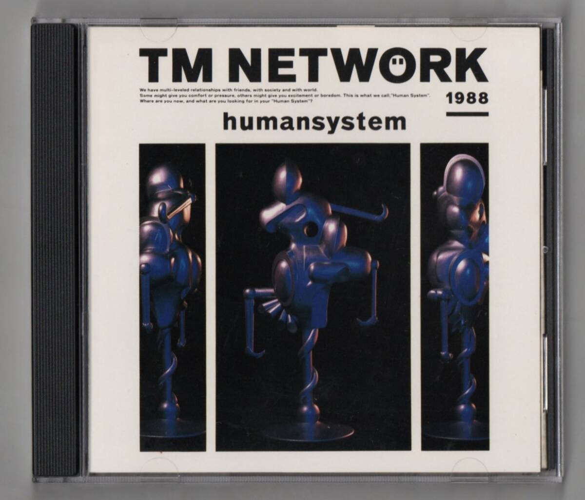 Ω 美品 TMネットワーク TM NETWORK 11曲入 CD アルバム 1987年 CD/ヒューマンシステム humansystem/Be Together Resistance収録/小室哲哉_画像1
