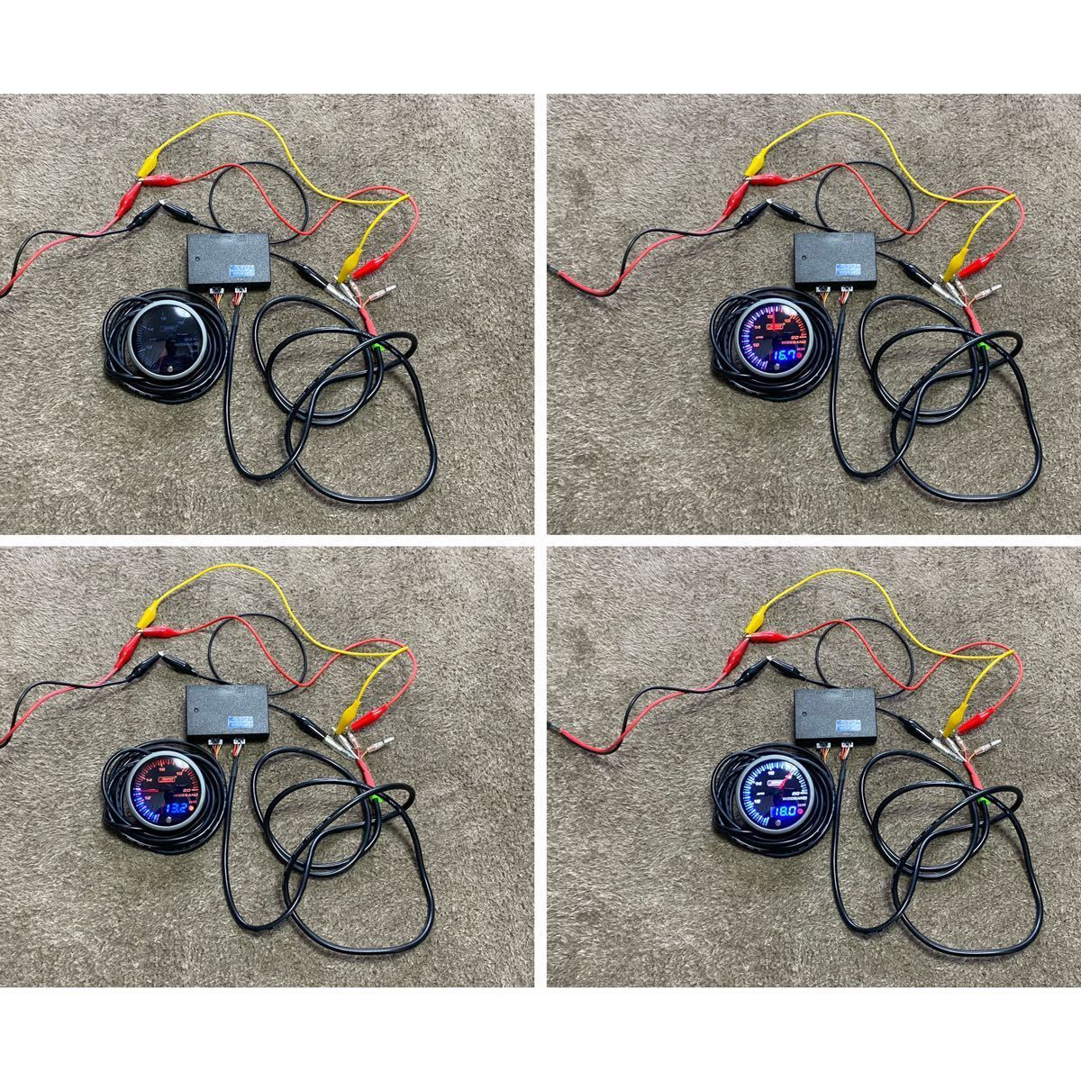 PROSPORT 238JDM Wideband 広帯域空燃比計 60φ Air / Fuel Ratio Gauge オープニングセレモニー オートゲージ _動作確認(オープニングセレモニー)