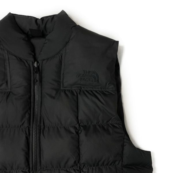 1円～!売切!【正規新品】THE NORTH FACE LHOTSE REVERSIBLE VEST 中綿 ベスト US限定 キルティング リバーシブル ダウン(L)黒 190122-100-c_画像4