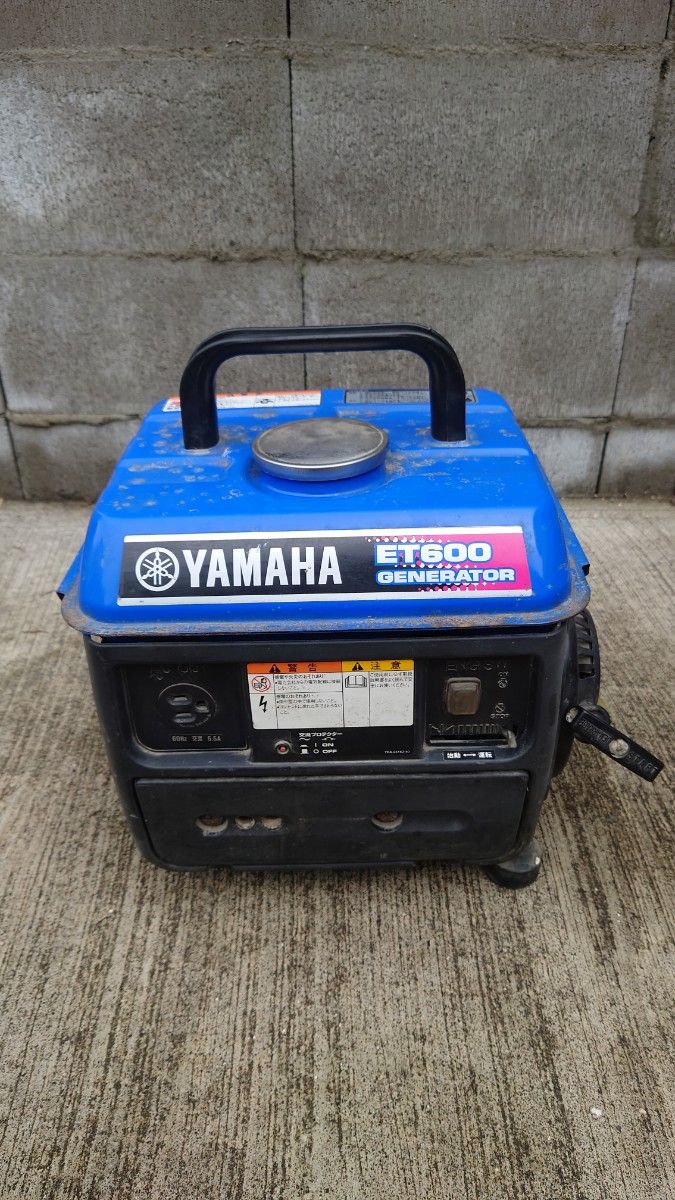 発電機 ヤマハ YAMAHA　et600 ジャンク品