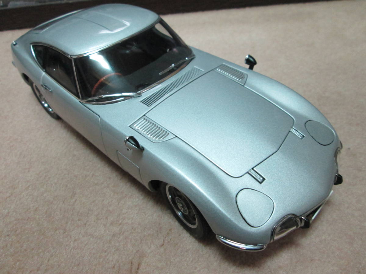 1/１８　「TOYOTA　２０００GT」！！「サンダーシルバーメタリック」 最初期ロット貴重な「エラー商品」！！ 「ＡＵＴＯart」_画像10