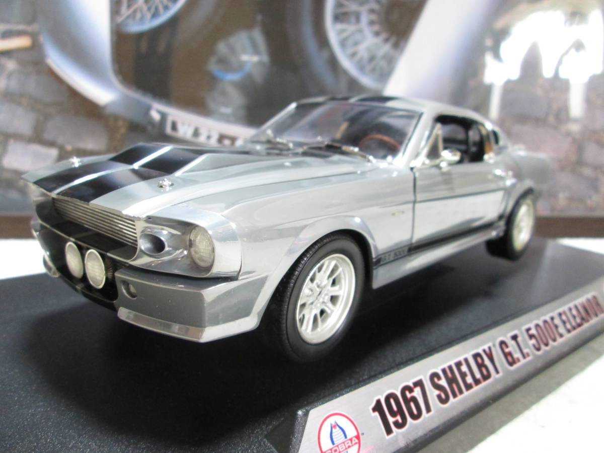 1/18 1967シェルビーGT500Eエレノア アノダイズドグレー 限定1000台！「Anodized Gray」 _画像2