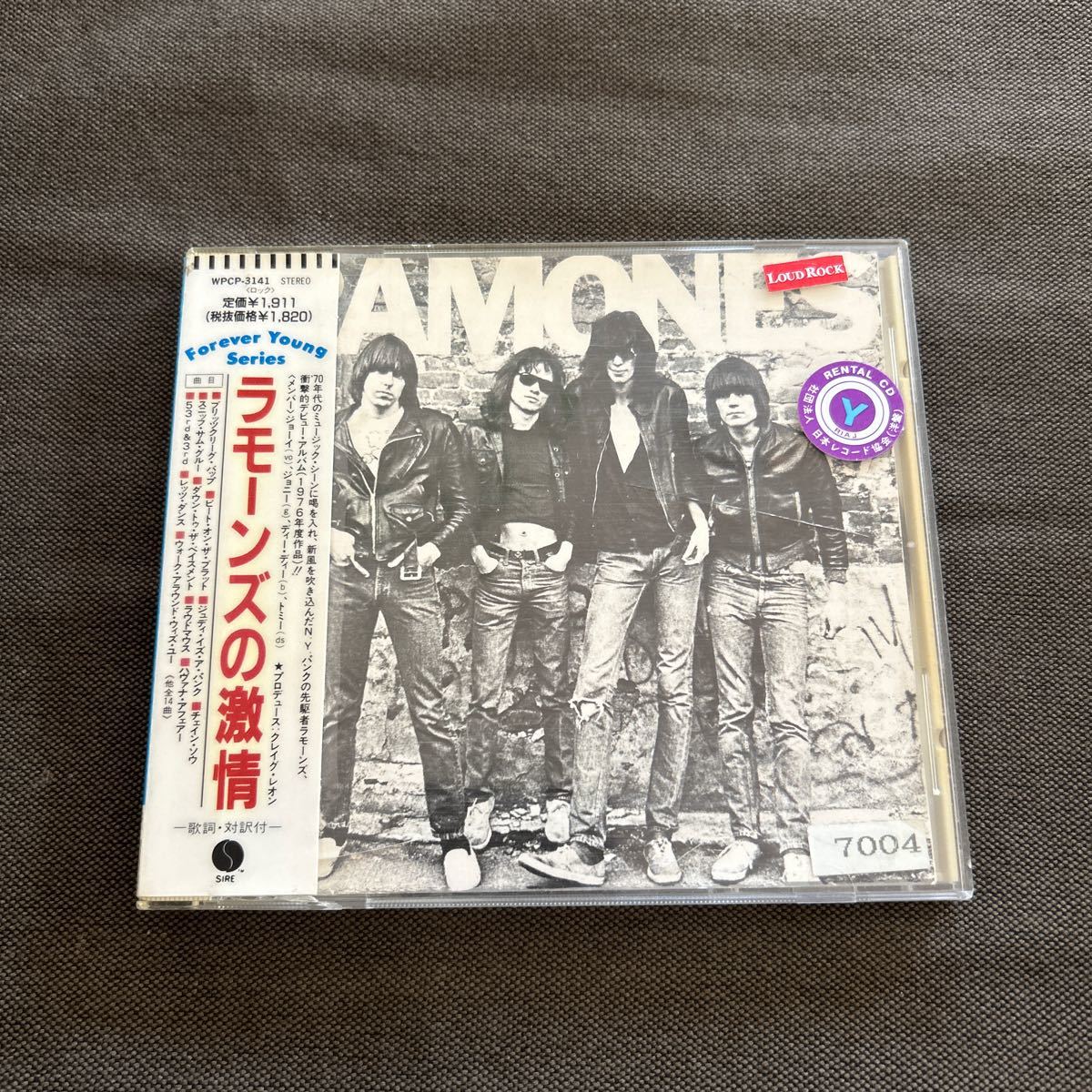 RAMONES ラモーンズ/ラモーンズの激情 レンタルアップ 国内盤 帯付き_画像1